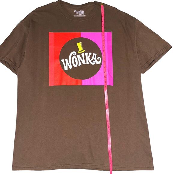 Willy Wonka Lootcrate Exclusive Brown Short Sleeve T-Shirt Size XL - Picture 7 of 8